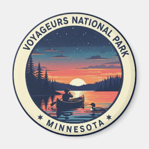 Imã Voyageurs National Park Minnesota Sunset