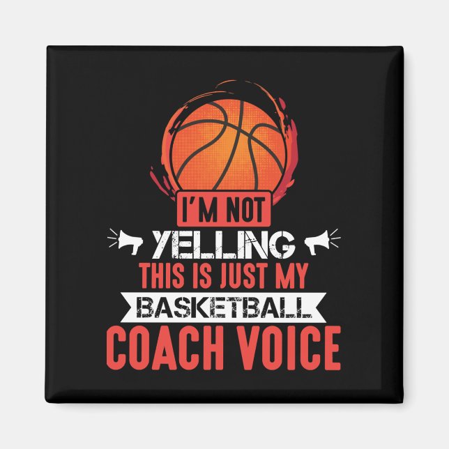 Imã Voz do treinador de basquetebol (Frente)