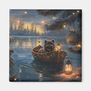 Imã Voz Festiva de Natal Affenpinscher