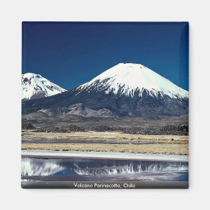 Imã Vulcão Parinacotta, Chile