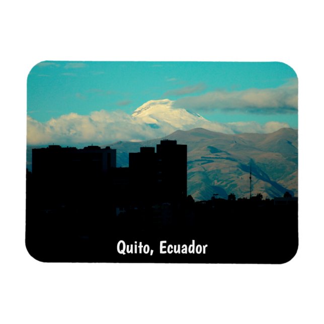 Ímã vulcão Quito (Horizontal)