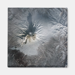 Imã Vulcão Shiveluch na Rússia