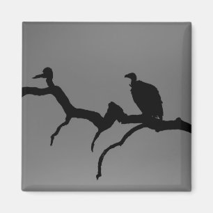 Imã Vulture Silhouette