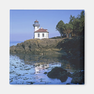 Imã WA, Ilha de San Juan, farol de Lime Kiln