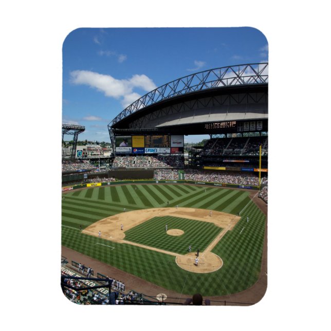 Ímã WA, Seattle, Safeco Field, beisebol Mariners (Vertical)