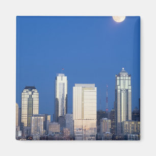 Imã WA, Seattle, Seattle Skyline e Elliott Bay 4