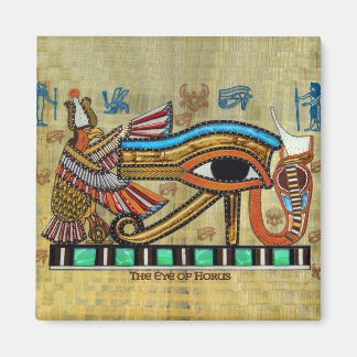 Imã WADJET EYE OF HORUS em Papyrus Gift Magnet