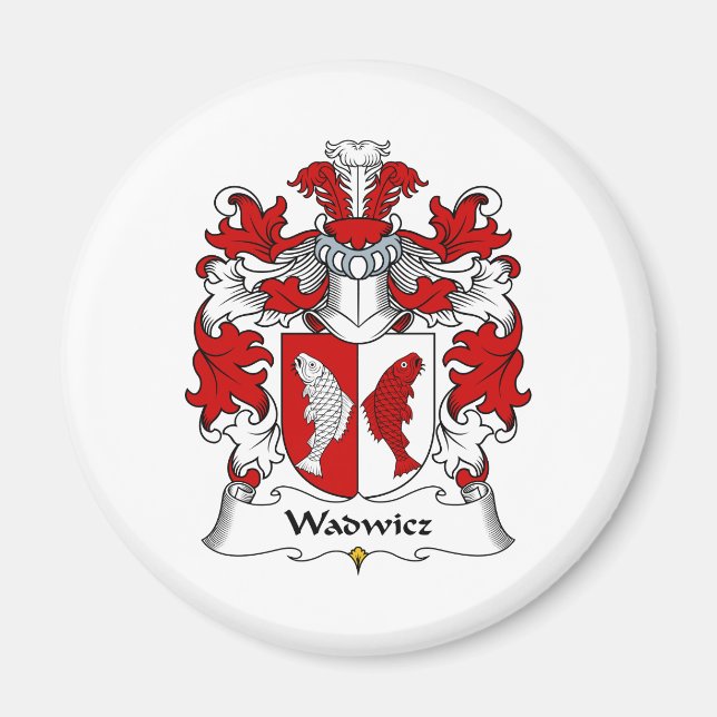Imã Wadwicz Family Crest (Frente)