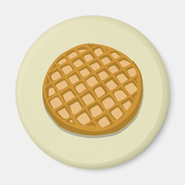 Imã Waffle Magnet (Frente)