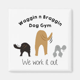 Imã Waggin n Braggin Dog Gym