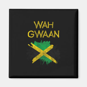 Imã Wah Gwaan Bandeira da Jamaica Orgulho Jamaicano Re
