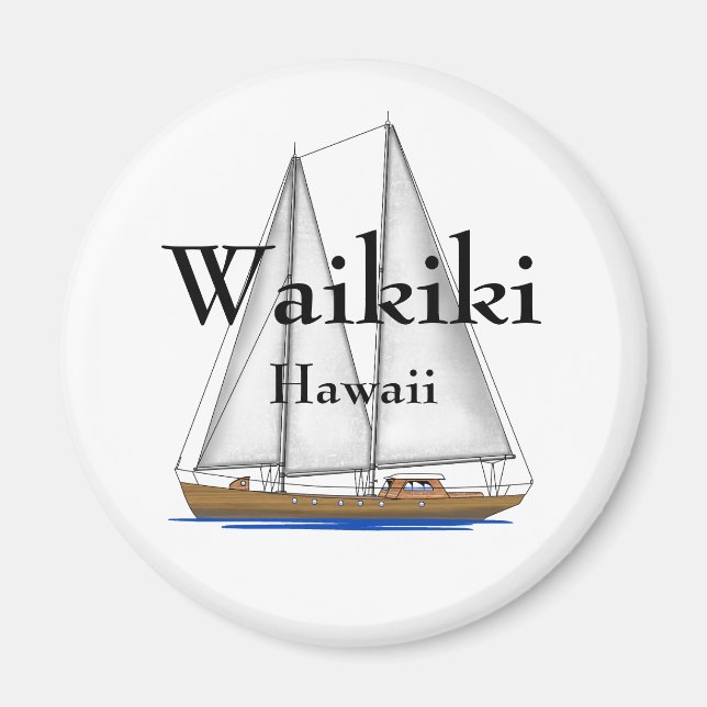 Imã Waikiki Hawaii (Frente)