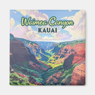 Imã Waimea Canyon Kauai Hawaii - Retroativo