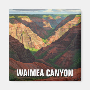 Imã Waimea Canyon Kauai Hawaii Viagem