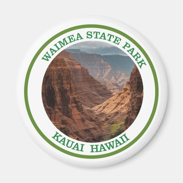 Imã Waimea Canyon State Park, Havaí (Frente)