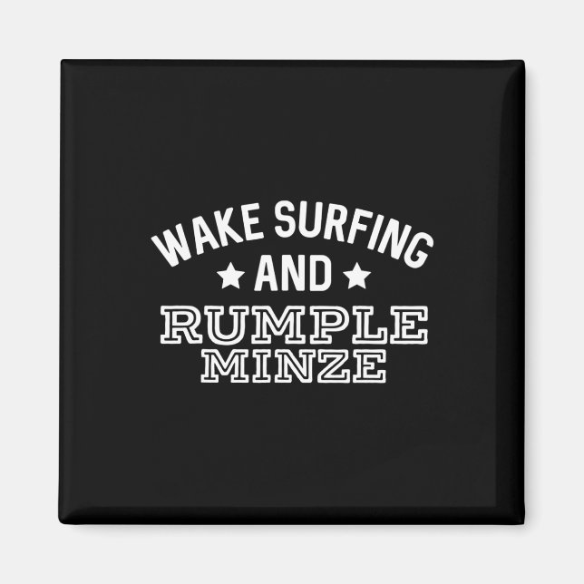 Imã Wake Surfing E Rumple Minze Divertido Caiaque Solt (Frente)