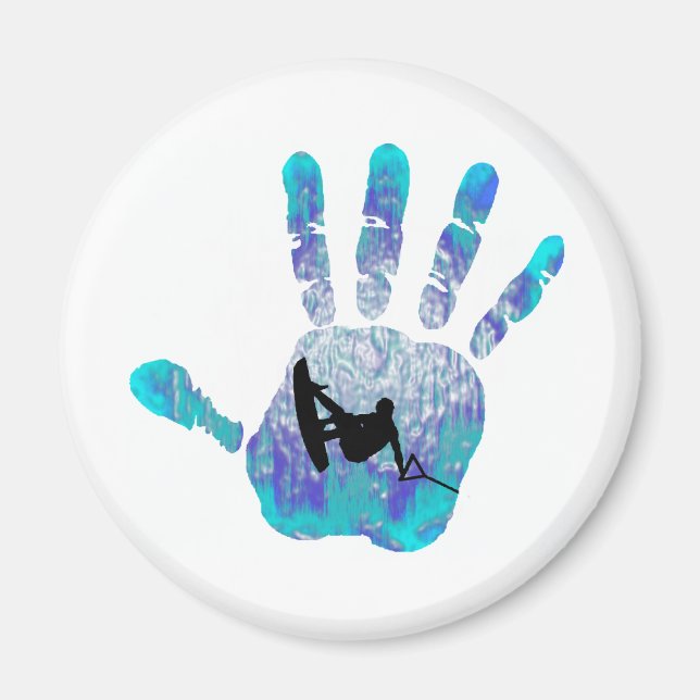 Imã Wakeboard OF BELIZE (Frente)