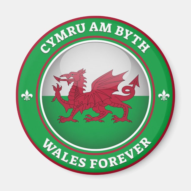 Imã Wales Forever (Frente)