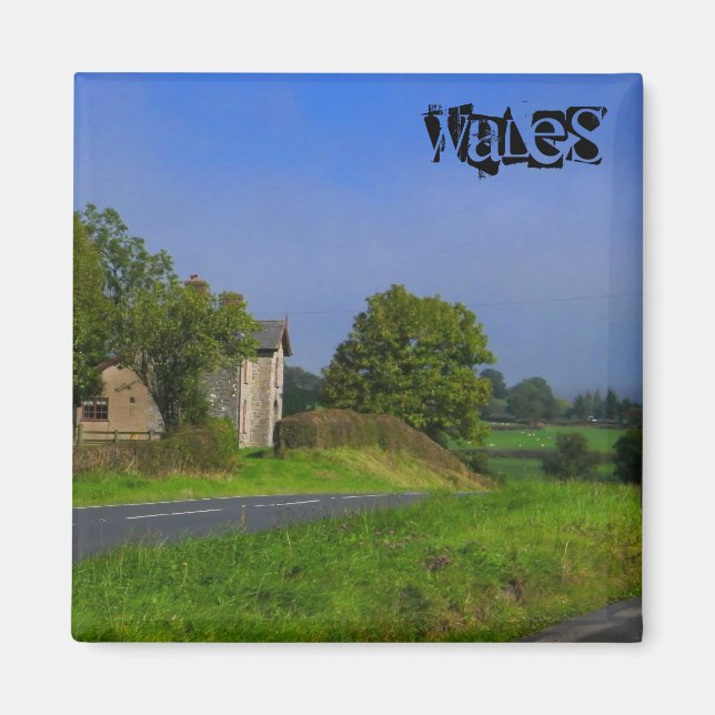 Imã Wales Magnet (Frente)