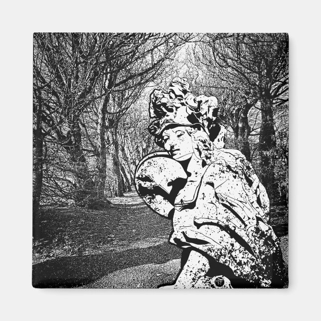 Imã Walküre - Skulptur mit Baum-Arkade (Frente)