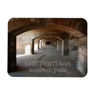 Ímã Walkway Arches, Fort Jefferson, Dry Tortugas