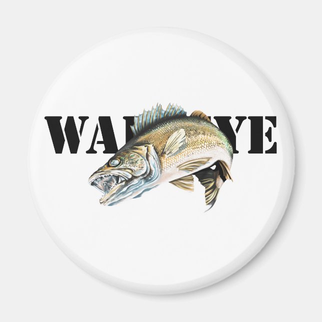 Imã Walleye (Frente)