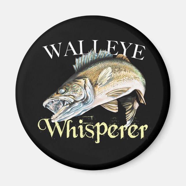 Imã Walleye Whisperer (Frente)
