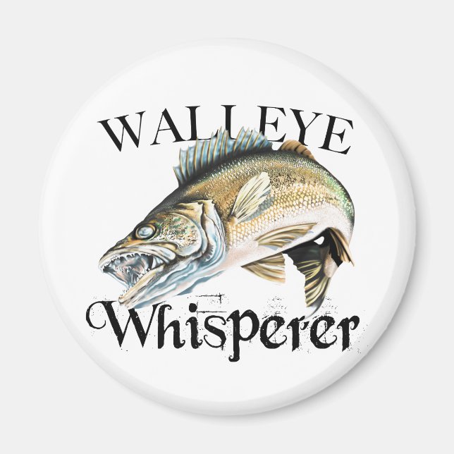 Imã Walleye Whisperer (Frente)