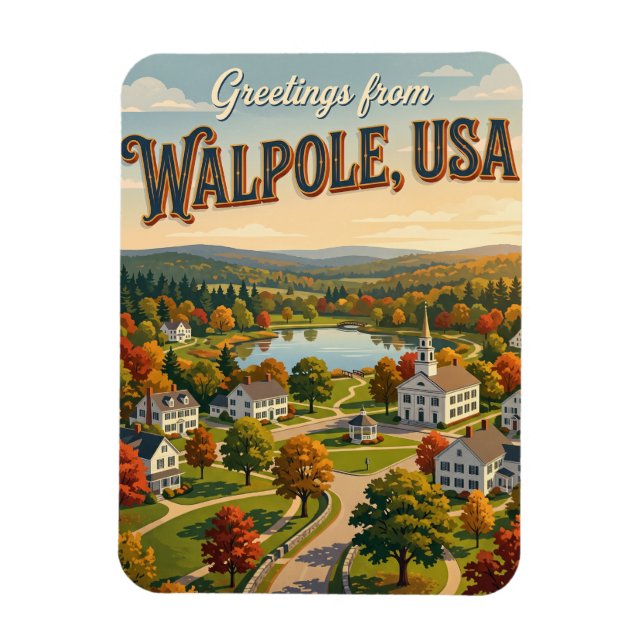 Ímã Walpole EUA (Vertical)