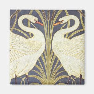 Imã Walter Crane Cisne, Junco E Íris Art Nouveau