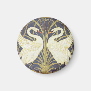 Imã Walter Crane Cisne, Junco E Íris Art Nouveau
