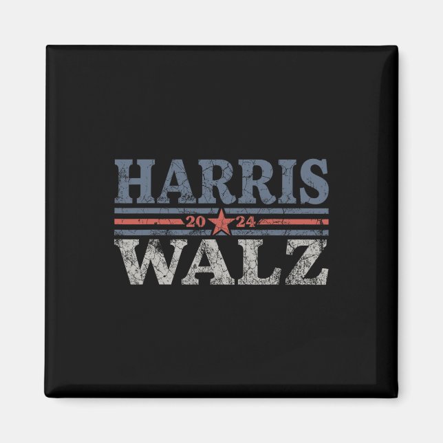 Imã Waltz 2024 Eleição Kamala Harris Tim Waltz 2024 3 (Frente)