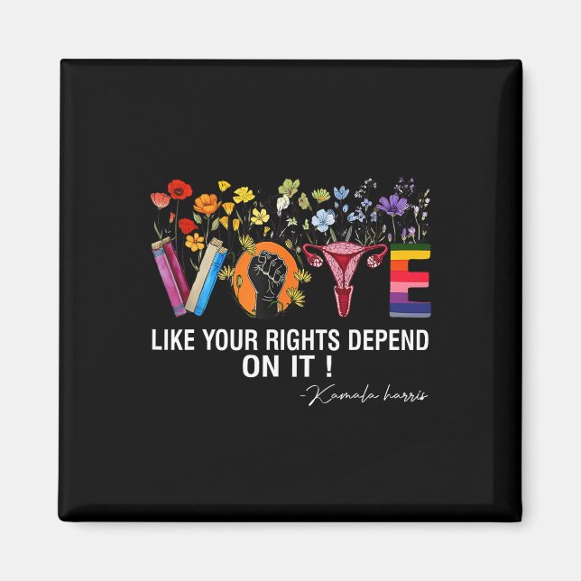 Imã Waltz Vote Como Seus Direitos Depende Disso Femini (Frente)