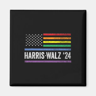 Imã Walz 2024 Eleição Kamala Tim Waltz Americano Lgbt