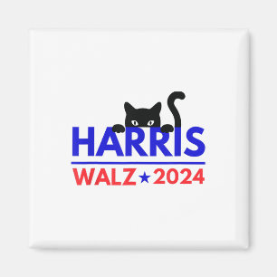 Imã Walz 2024 Engraçado Eleição Gato Kamala Harris Tim