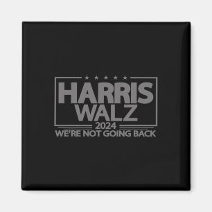 Imã Walz 2024 Não vamos voltar Kamala Harris Vp Wa