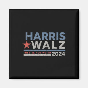 Imã WAlzheimer 2024 Kamala Harris Tim W Não Estranho