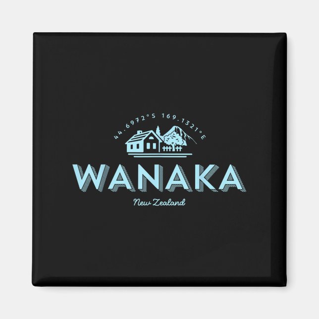 Imã Wanaka Mountain Vacing Nova Zelândia (Frente)