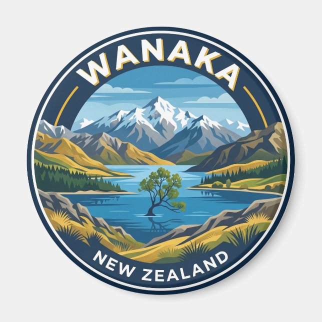 Imã Wanaka Nova Zelândia (Frente)