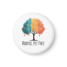 WanderBloom – Artistic Souvenir Magnet from India"