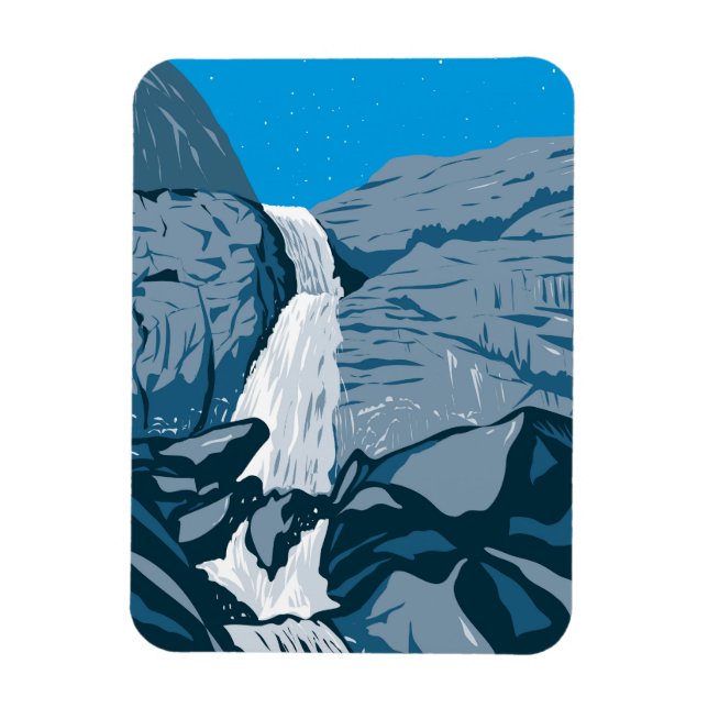 Ímã Wapama Falls (Vertical)
