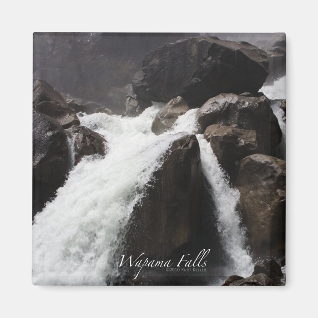 Imã Wapama Falls Magnet (Frente)