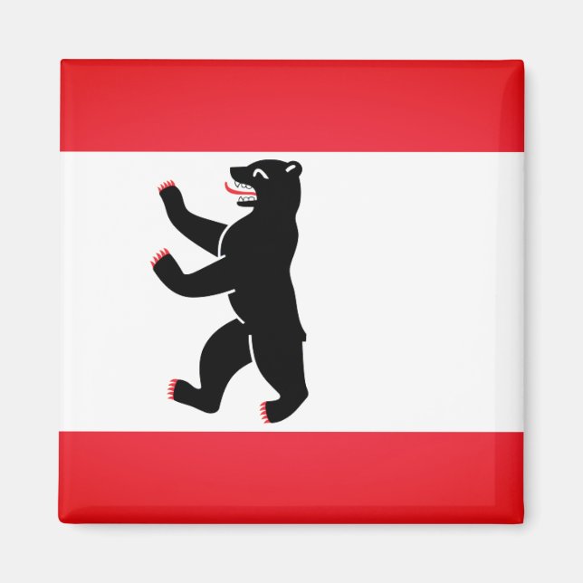 Imã  Wappen Berlins Berliner Bär Magnet (Frente)