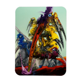 Ímã Warlus Visual Art Amarelo Na moda