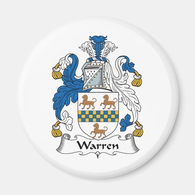 Imã Warren Family Crest (Frente)