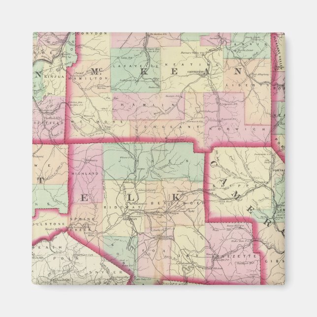 Imã Warren, McKean, Potter, Floresta (Frente)