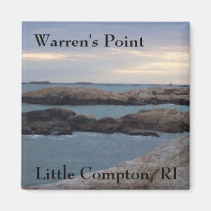 Imã Warren's Point Beach, Little Compton, RI Magnet