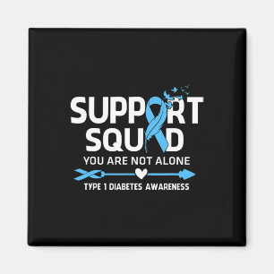 Imã Warrior Support Squad Type 1 Diabetes Sensibilizaç