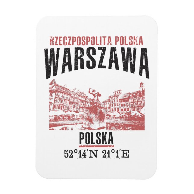 Ímã Warszawa (Vertical)