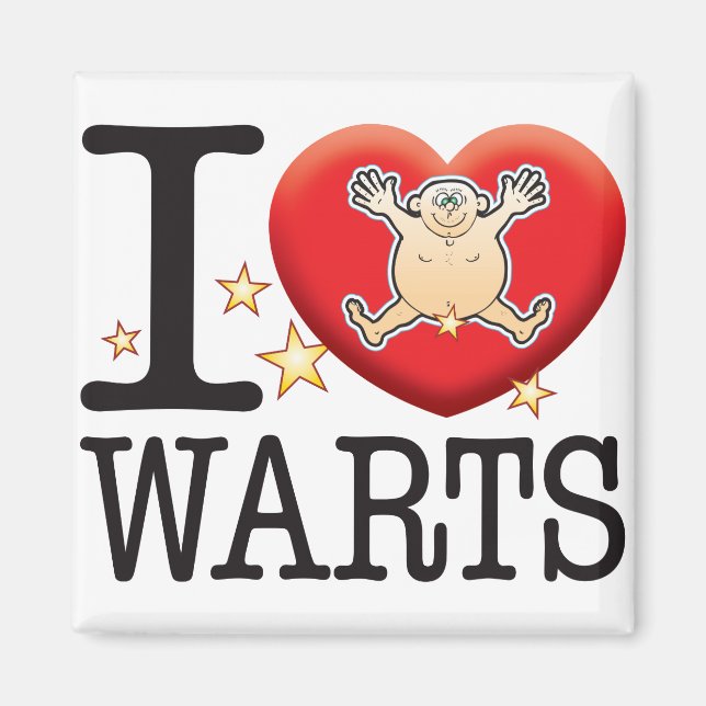Imã Warts Love Man (Frente)